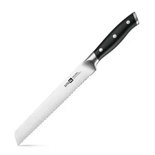 Klaus Meyer Stahl High Carbon Tri-ply Steel 8 inch Bread Knife
