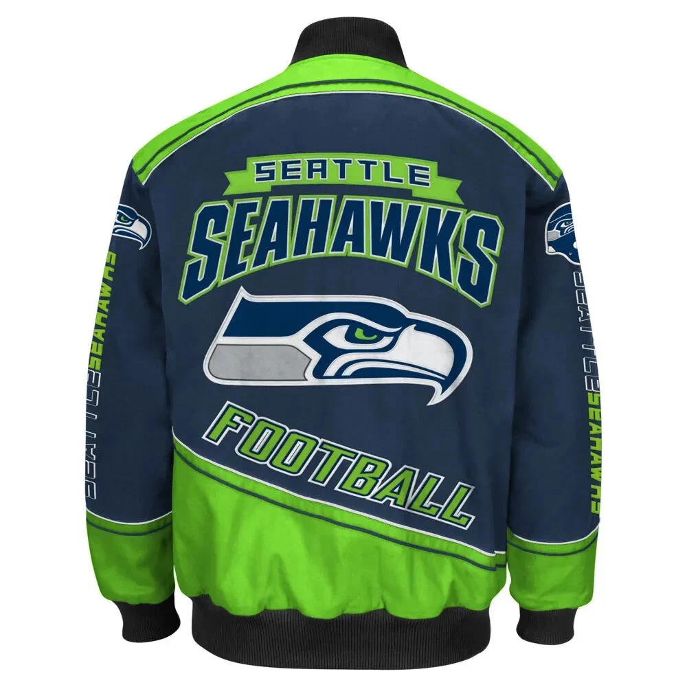 Seattle Seahawks football Enforcer Jacket