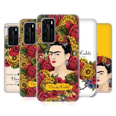 OFFICIAL FRIDA KAHLO RED FLORALS SOFT GEL CASE FOR HUAWEI PHONES 4