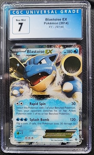 Blastoise-EX graded CGC 7 for sale on eBay