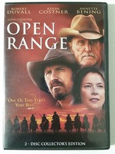 Open Range DVD, 2003, 2 Disc Set Robert Duvall, Kevin Costner, Annette Bening