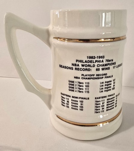 76ers Ceramic 1982-83 NBA Champions Mug - Picture 5 of 5