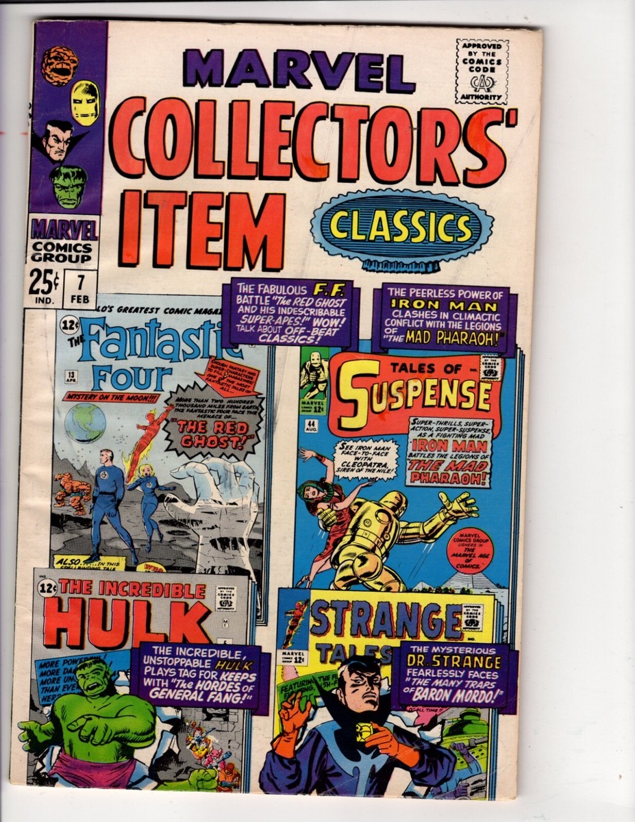 Marvel Collectors' Item Classics #7,8,9 (LOT) MINOR RESTORATION