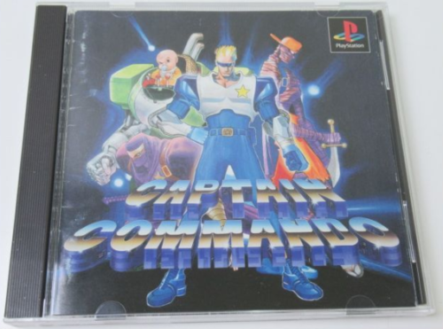 CAPTAIN COMMANDO PS1 Playstation F/S Japan - Picture 1 of 3