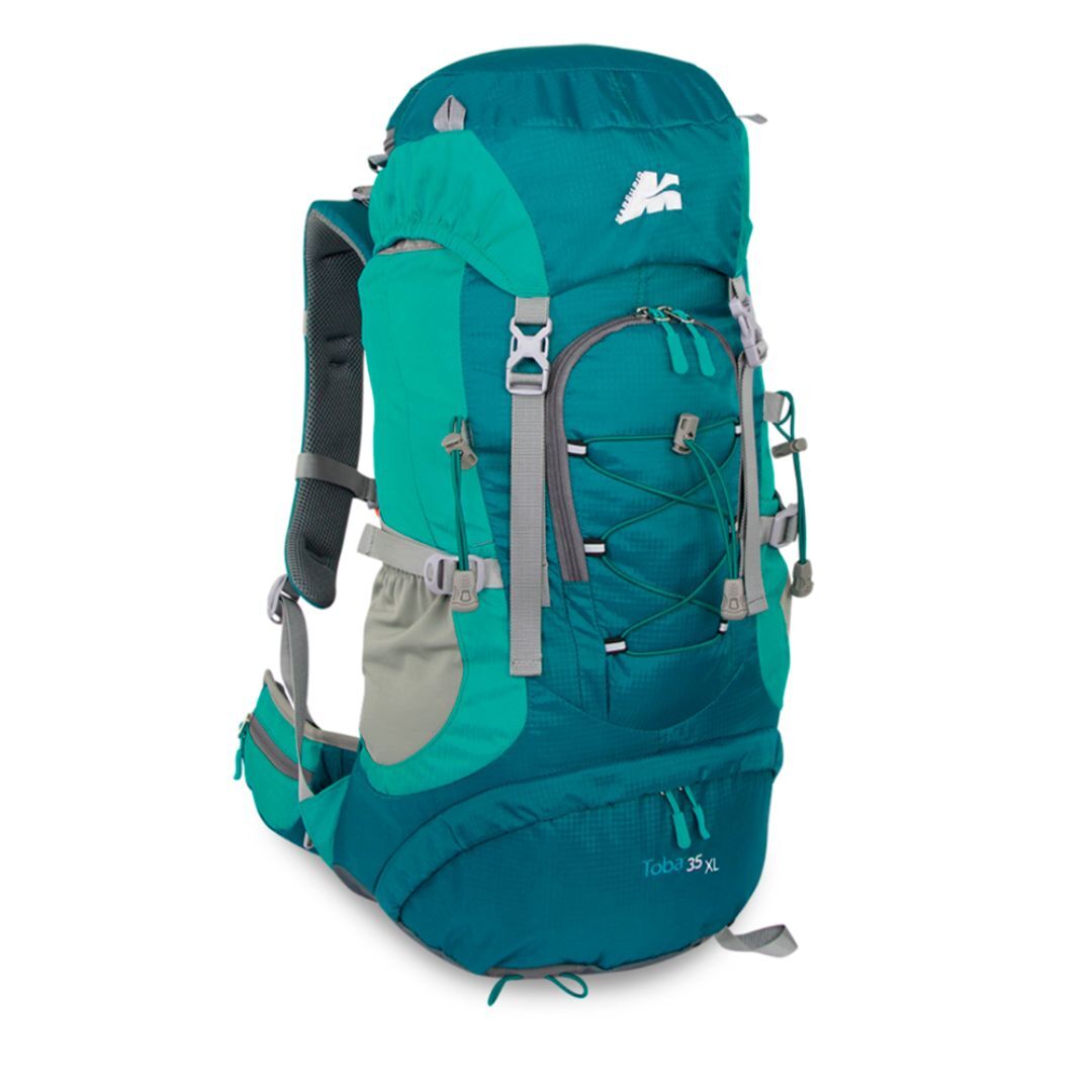 Marsupio Toba 35 mochila trekking verde petroleo