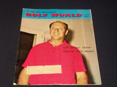 1970 JANUARY 6 GOLF WORLD MAGAZINE - ROBERTO DE VINCENZO FRONT COVER - E 6487