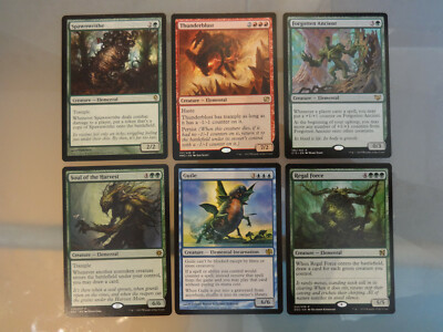 60 Karten Thunderblust Guile Soul of the Harvest, Regal Force, Forgotten Ancient