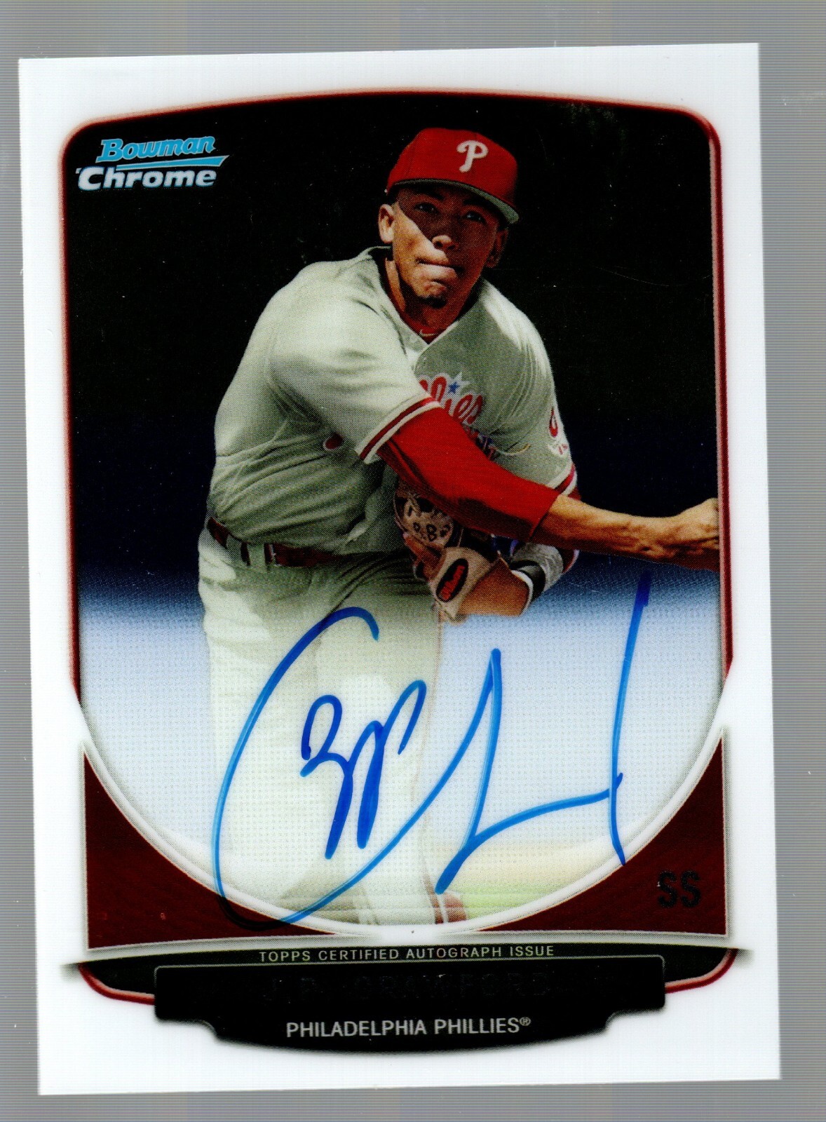 2013 Bowman Chrome Draft Draft Pick Autographs #JC J.P. Crawford