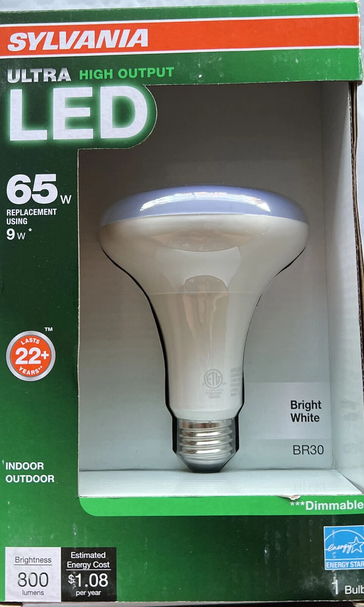 LOT OF 3 Sylvania Ultra High Output LED 65W 800 Linens Dimmable Indoor Outdoor