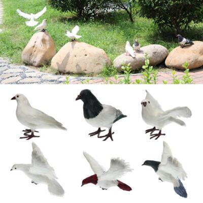 Künstliche Federfigur Deko Vogel