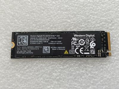 Für Hp 914931-001 Western Digital SN720 M.2 NVMe SSD Solid State Drive 256GB Neu
