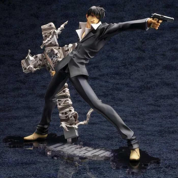 TRIGUN - Nicholas D. Wolfwood Renewal Package ArtFX J 1/8 Pvc Figure Kotobukiya - Imagen 3 de 4