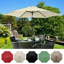 9ft Outdoor Patio Umbrella Replacement Sunshade Canopy Umbrella Cover Waterproof