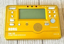 Korg TM-50 Combo Instrument Tuner and Metronome Gold 