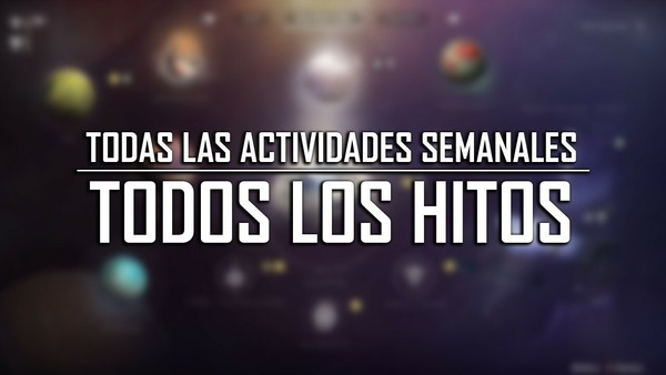 DESTINY 2 - ALL MILESTONES - TODOS LOS HITOS SEMANALES - PS4