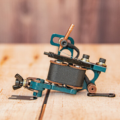 Handmade tattoo machine shader mag 5-25, Running 105-110 Hz @ 4.5