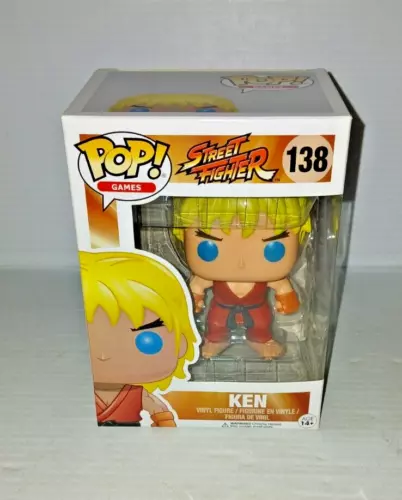 Funko Pop! Vinyl: Street Fighter - Ken #138
