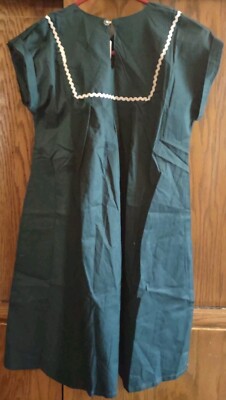 Girls Size 14-16 Dark Green Dress Full Skirt Short Sleeves NWT (2 Available) | eBay Girls Size 14-16 Dark Green Dress Full Skirt Short Sleeves NWT (2 Available) | eBay