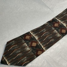 Como Collezione 100% Silk Neck Tie Made in USA 4" by 56"