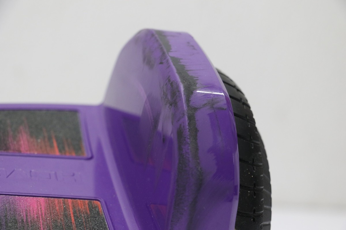 Used Razor Black Label Hovertrax [UL2272] Purple Color Grip