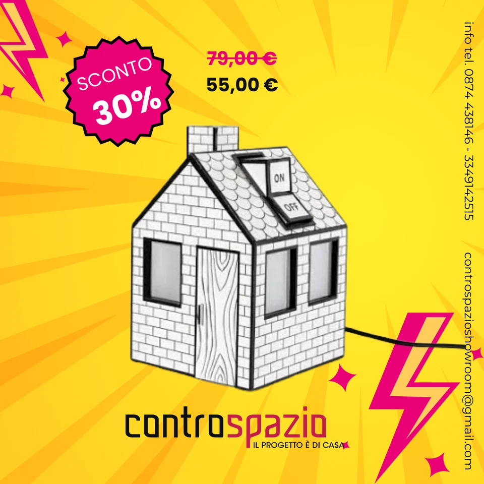 Seletti, On-Off Lamp lampada da tavolo