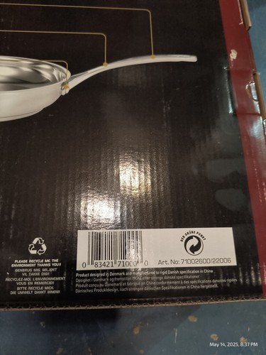 Scanpan Impact 10,25 Zoll (26 cm) Bratpfanne Kochgeschirr Backofen Spülmaschinenfest Edelstahl - Bild 7 von 9