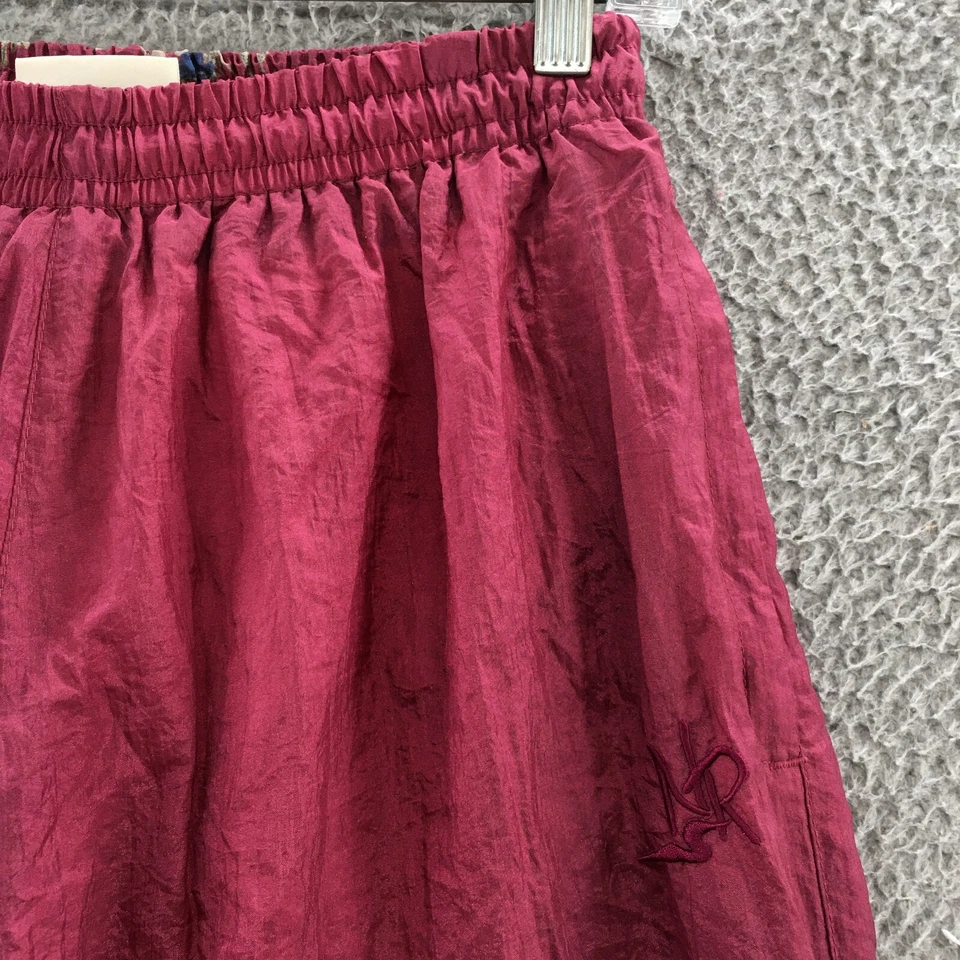 Pantalones de chándal Northern Reflections para mujer medianos (26x29 real) borgoña tiro alto Foto 4 de 4