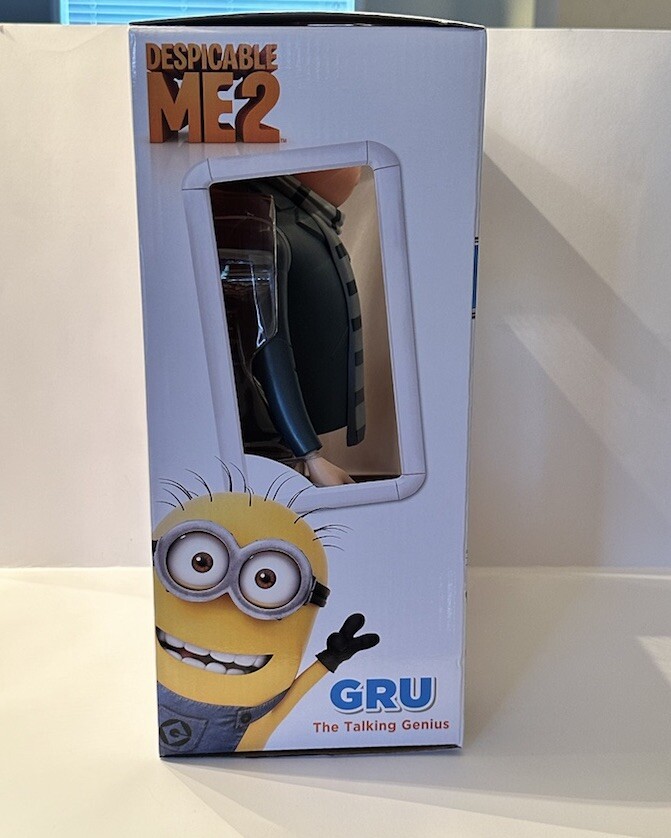 Despicable Me 2 Gru The Talking Genius 11 Inch Action Figure New