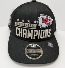 Kansas City Chiefs New Era Super Bowl 58 LVIII CONFERENCE Champions NFL Hat Cap