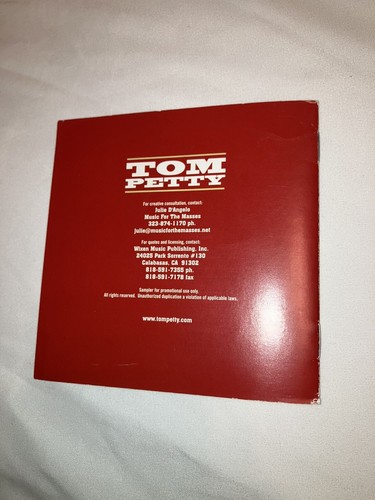 Tom Petty: Hits & Deeper Cuts (Film/Television Publishing Sampler) 3 CD Promo - Imagen 13 de 14