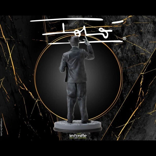 -=] INFINITE STATUE - Toto’ Antonio De Curtis Resin Statue [=- - Immagine 2 di 4