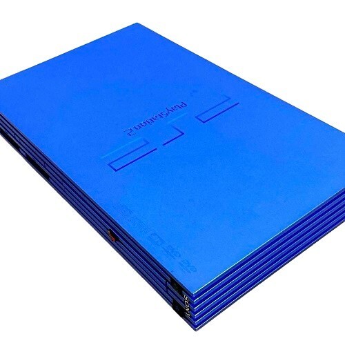 SONY PS2 SCPH-39000 AQ Console AQUA Blue Tested NTSC-J from