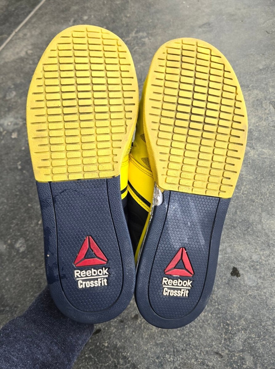 ウエイトトレーニング Reebok CrossFit CF74 Reebok CrossFit Nano 4.0 CF74 Men's Trainers Green Yellow