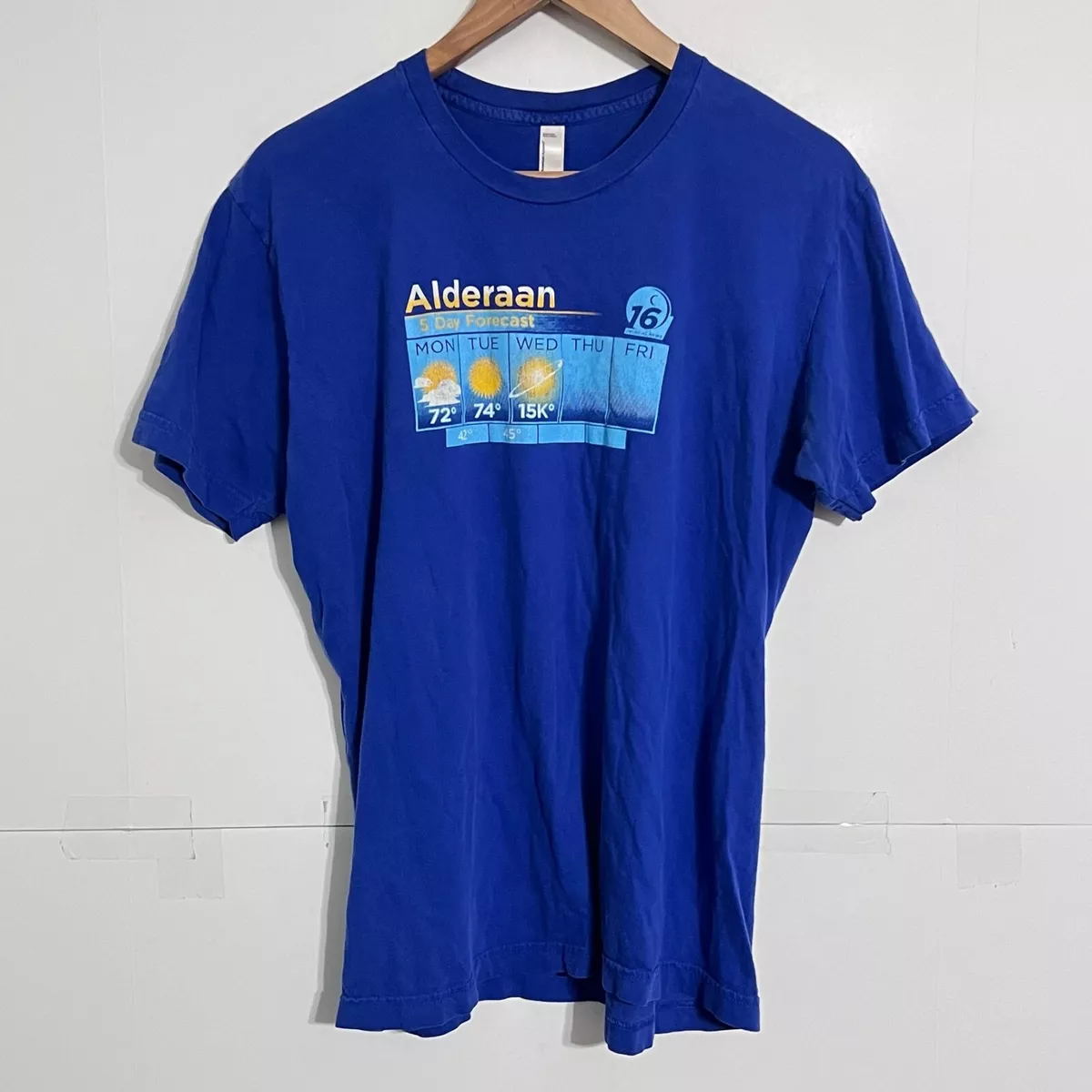 Alderaan sale weather shirt