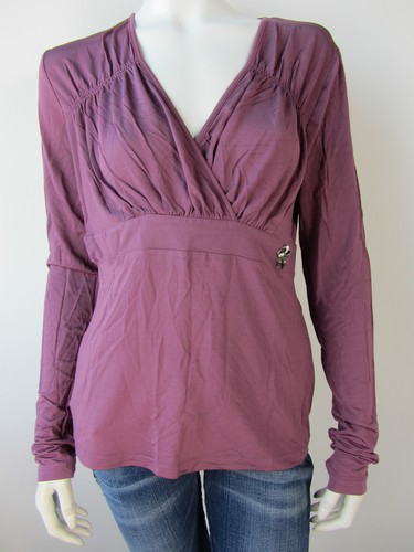 T-shirt John Galliano Col V - Taille XS - Modèle Ecstasy - Neuf Avec étiquettes - Fabriqué En Italie