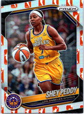 Shey Peddy 2025 Panini Prizm WNBA Logo Prizm #136 Sparks Indiana Fever