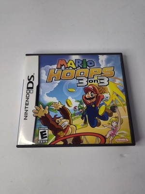Mario Hoops 3 on 3 (Nintendo DS, 2006) Complete In Case