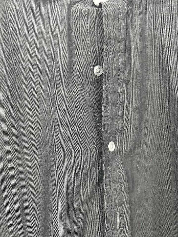 Camisa de vestir Ralph Lauren etiqueta púrpura para hombre 16 Inglaterra gris puño espiga Foto 3 de 4