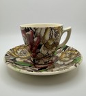 Myott Son & Co “Bermuda” Chintz Small Coffee Cup & Saucer