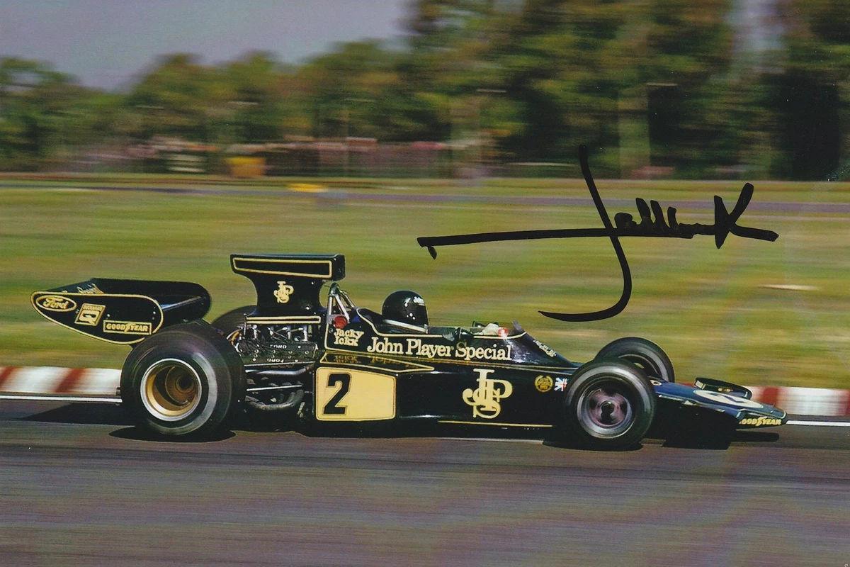 F1レーサー　ジャッキー・イックス直筆サイン F1レーサー ジャッキー・イックス直筆サイン Yahoo!オークション