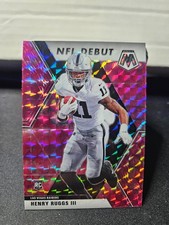2020 Panini Mosaic - NFL Debut Henry Ruggs III #269 Camo Pink Mosaic Prizm (RC)