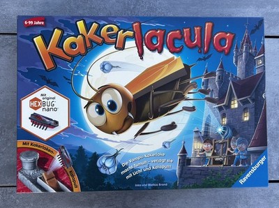 Ravensburger Kakerlacula - Kinderspiel Brettspiel Hex Bug nano - komplett