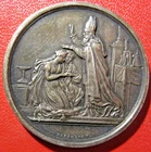 France. Silver wedding medal. Unattributed. 9.3 g. 27 mm