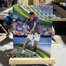 2025 Topps Chrome Geometric Refractor Felix Auger-Aliassime #30 1g10