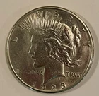 1923 Peace Silver Dollar