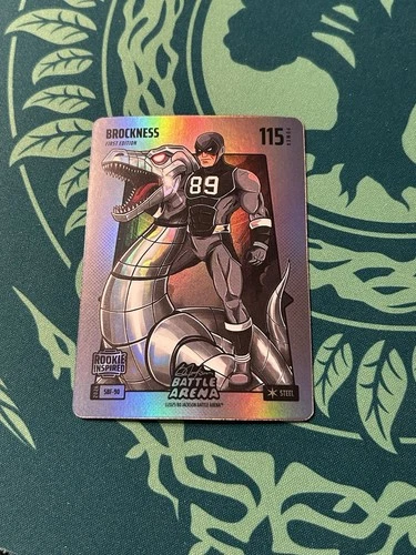 Brock Bowers BROCKNESS Silver Steel Foil Bo Jackson Battle Arena 2026 Edition RC