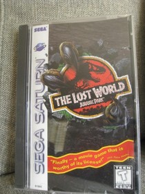 The Lost World Jurassic Park Sega Saturn Game 1997 New Sealed In Package