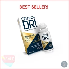 Certain Dri Prescription-Strength Clinical Antiperspirant Roll-On for Hyperhidro