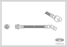 Flexible de frein Nissan PICK-UP
