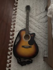 Fender FA Series Sunburst Acoustic-Electric Dreadnought 6-String Guitar